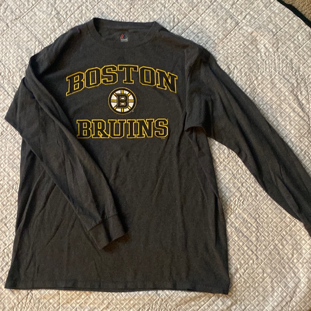 Boston Bruins long sleeve tee shirt Size: XL